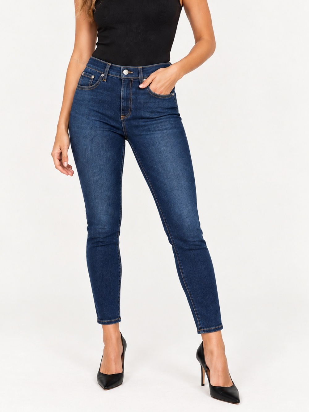 Rag & Bone High Rise Ankle Skinny Jeans Bedford Dark Wash Size 31